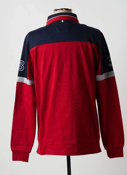 Polo roșu DELAHAYE bărbat