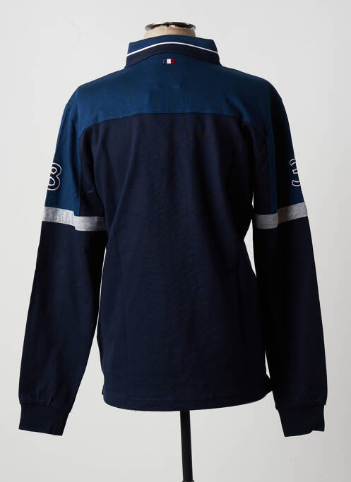 Polo albastru DELAHAYE bărbat