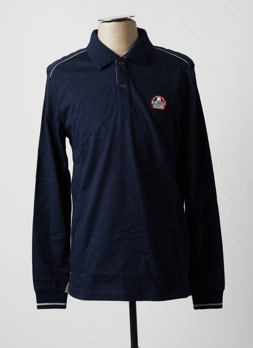 Polo albastru DELAHAYE bărbat