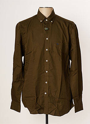 Cămașă cu mâneci lungi verde FYNCH-HATTON bărbat