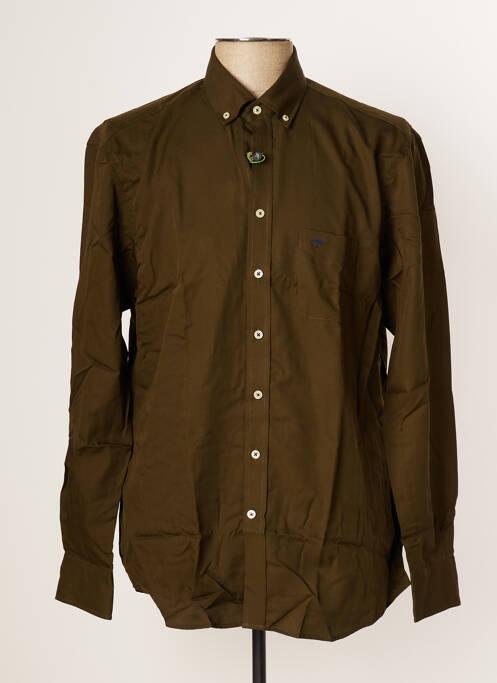 Cămașă cu mâneci lungi verde FYNCH-HATTON bărbat