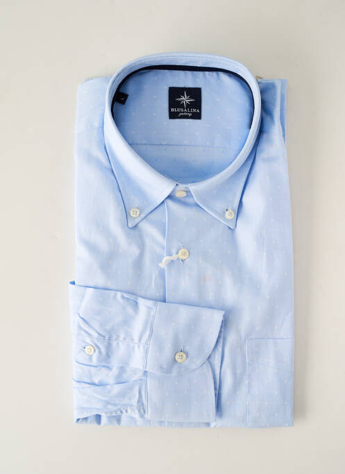 Cămașă cu mâneci lungi albastru BLUSALINA bărbat