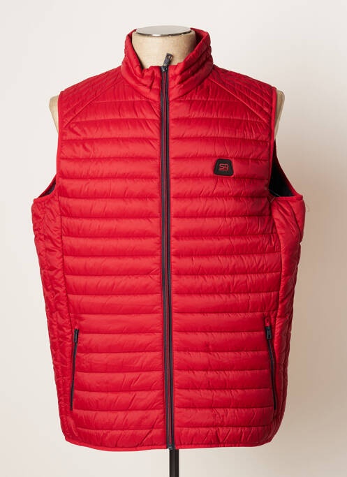 Geacă matlasată roșu S4 JACKETS bărbat