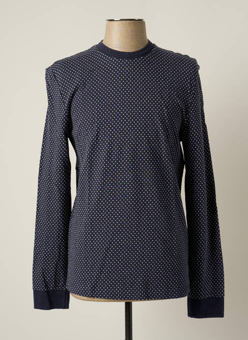 Tricou albastru HARRIS WILSON bărbat