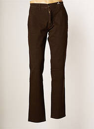 Pantalon chino buzunare mărime normală maro PIONEER bărbat