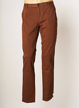 Pantalon chino maro ALBERTO bărbat