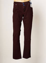 Pantalon slim elasticitate mărime normală roșu M5 BY MEYER homme