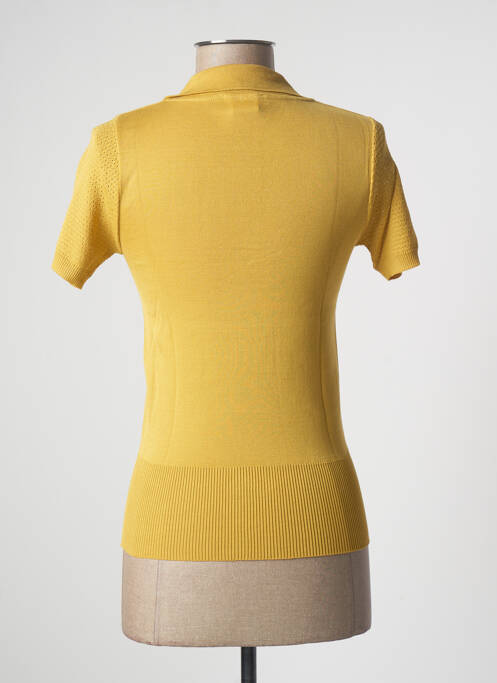 Polo galben STEFAN GREEN femeie