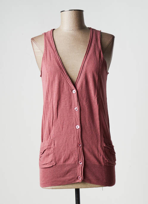 Vestă fără mâneci roz TEENFLO femeie