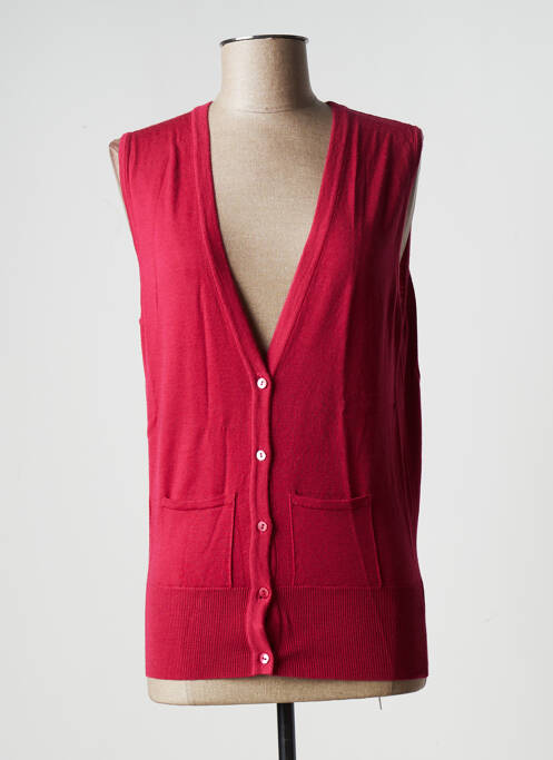 Vestă fără mâneci roșu STEFAN GREEN femeie