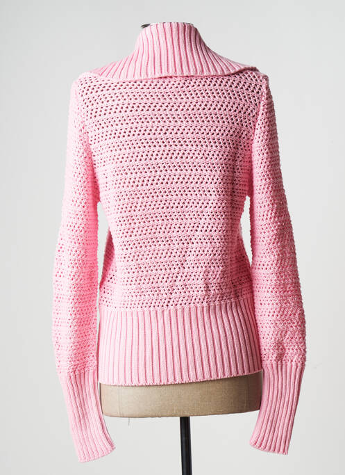 Vestă cu mâneci lungi roz STEFAN GREEN femeie