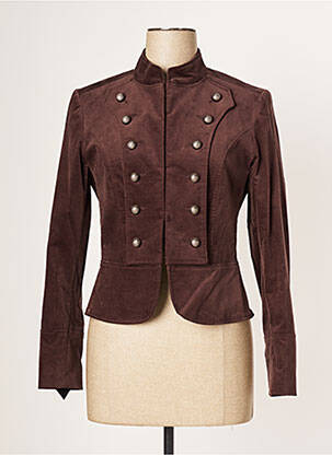 Jachete elegante maro TEENFLO femeie