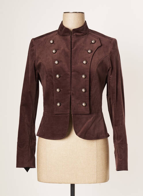 Jachete elegante maro TEENFLO femeie