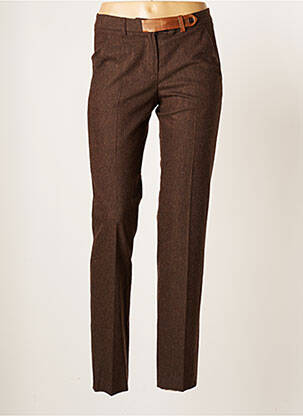 Pantalon slim maro TEENFLO femeie