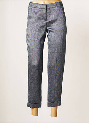 Pantalon trei sferturi buzunare albastru TEENFLO femeie