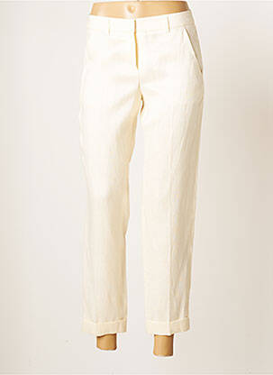 Pantalon chino bej TEENFLO femeie