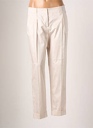 Pantalon slim bej TEENFLO femeie