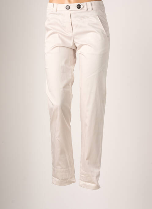 Pantalon chino gri TEENFLO femeie