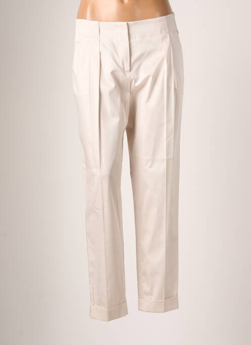 Pantalon slim bej TEENFLO femeie