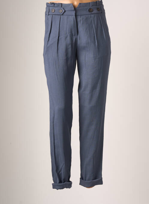 Pantalon drept albastru TEENFLO femeie