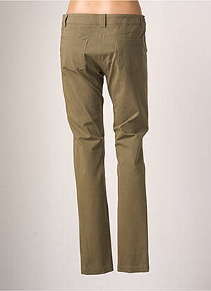 Pantalon slim mărime normală mărime normală verde TEENFLO femeie