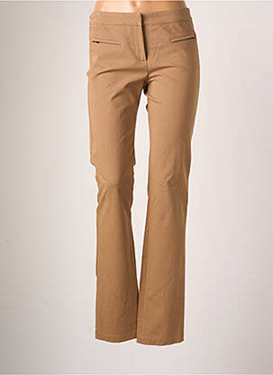 Pantalon drept maro TEENFLO femeie