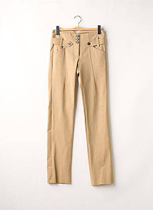 Pantalon slim bej TEENFLO femeie