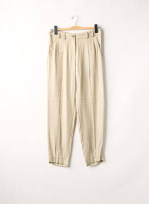 Pantalon chino bej TEENFLO femeie