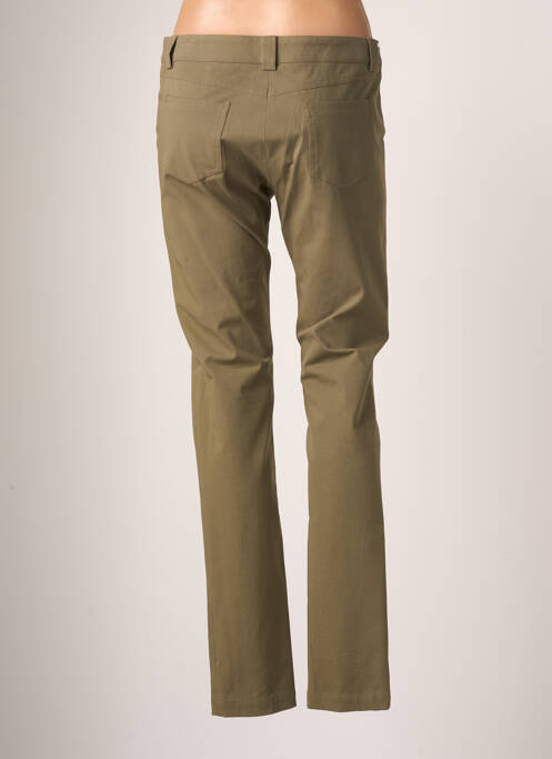 Pantalon slim verde TEENFLO femeie