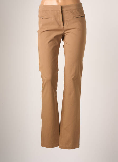 Pantalon drept maro TEENFLO femeie