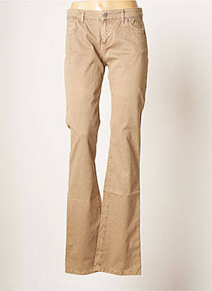 Pantalon drept bej TEENFLO femeie