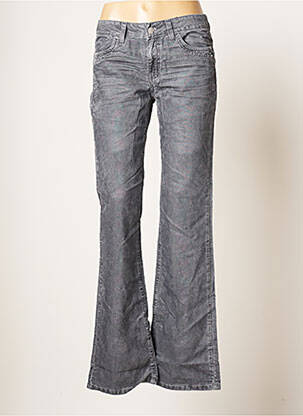 Pantalon drept gri TEENFLO femeie