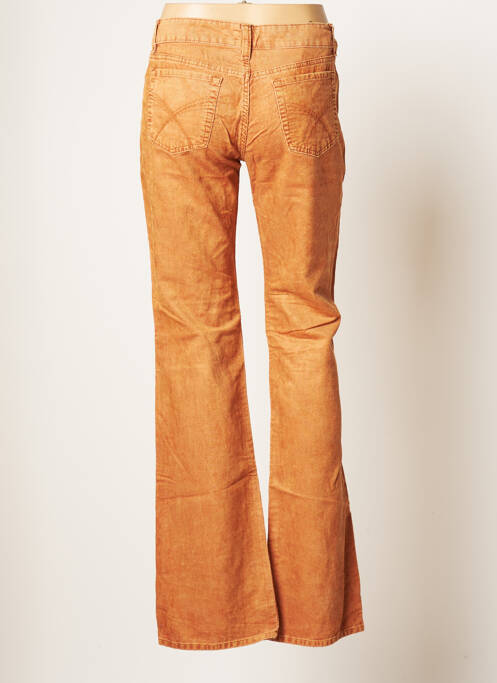 Pantalon drept portocaliu TEENFLO femeie