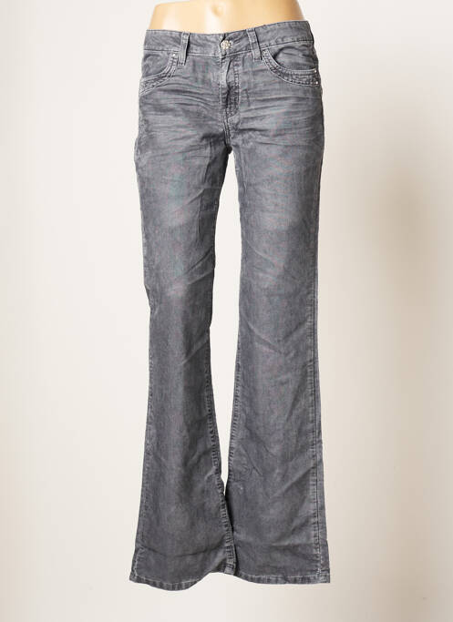 Pantalon drept gri TEENFLO femeie