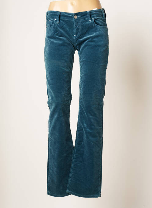 Pantalon drept albastru TEENFLO femeie
