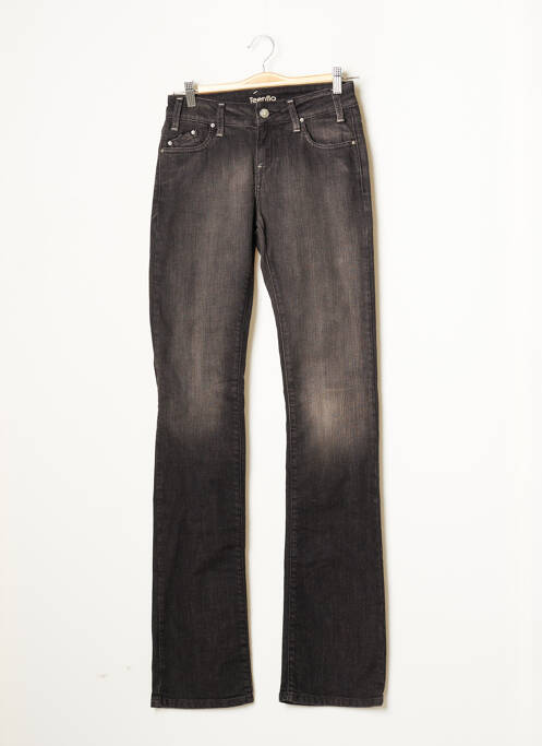 Blugi cu croială dreaptă gri TEENFLO femeie