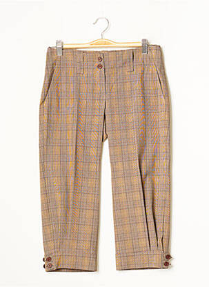 Pantalon trei sferturi maro TEENFLO femeie