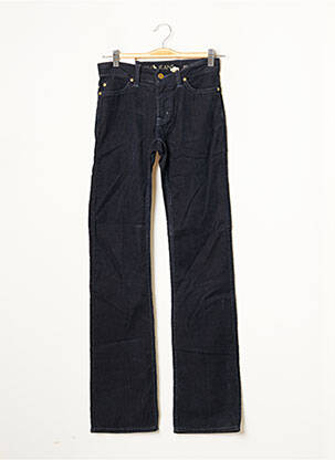 Pantalon drept închidere cu fermoar sub clapetă cu nasturi mărime normală albastru MIH JEANS femeie