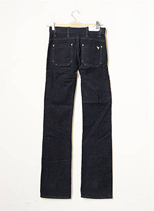 Pantalon drept închidere cu fermoar sub clapetă cu nasturi mărime normală albastru MIH JEANS femeie