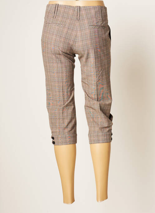 Pantalon trei sferturi maro TEENFLO femeie