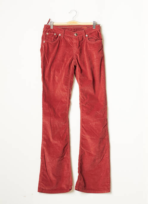 Pantalon evazat roșu STITCH'S femeie