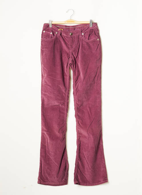Pantalon evazat violet STITCH'S femeie