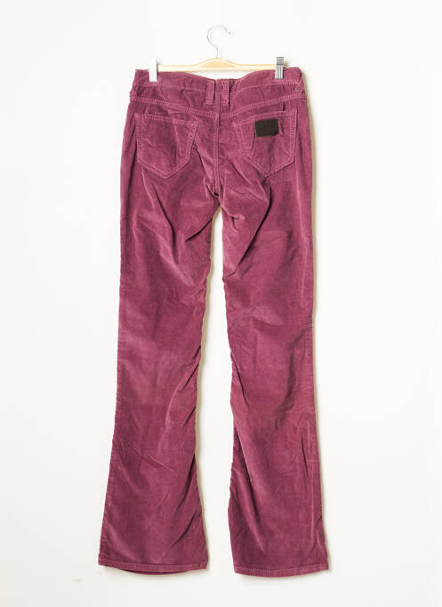Pantalon evazat violet STITCH'S femeie
