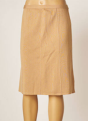 Fustă midi bej STEFAN GREEN femeie