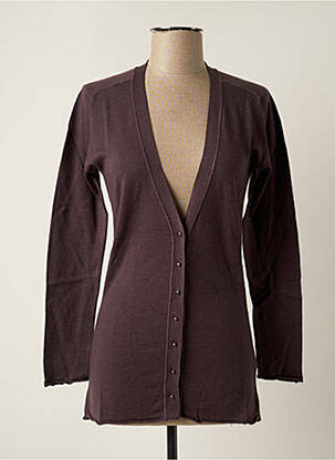 Vestă cu mâneci lungi violet STEFAN GREEN femeie