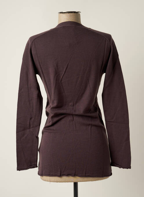 Vestă cu mâneci lungi violet STEFAN GREEN femeie