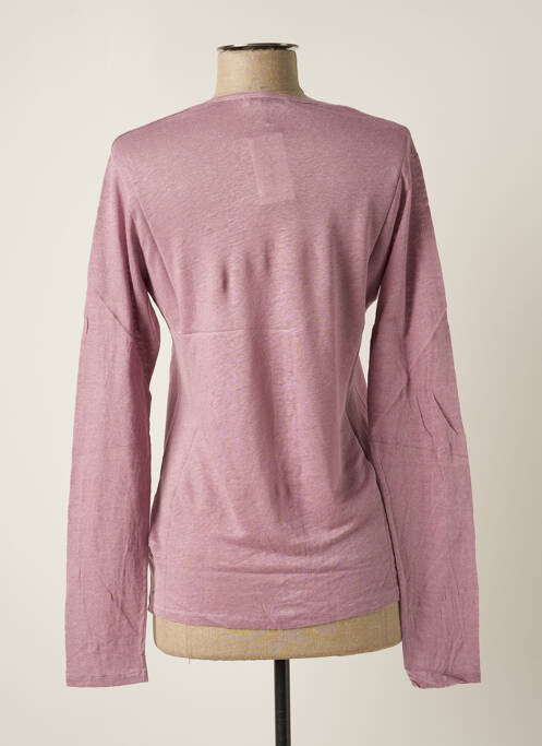 Vestă cu mâneci lungi violet STEFAN GREEN femeie