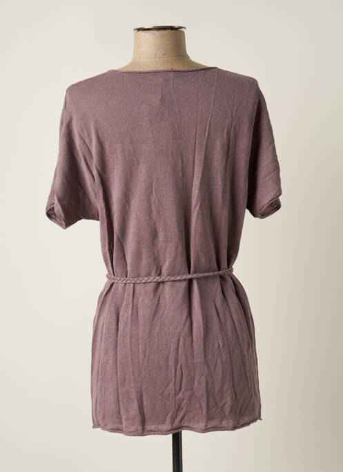 Pulover tunică violet TEENFLO femeie