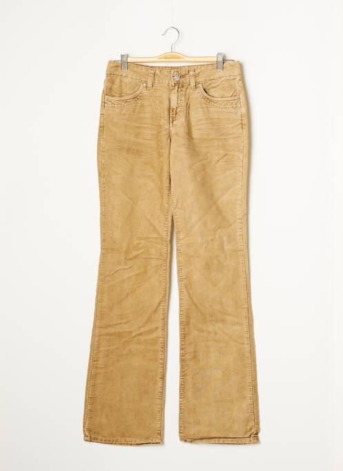 Pantalon drept bej TEENFLO femeie