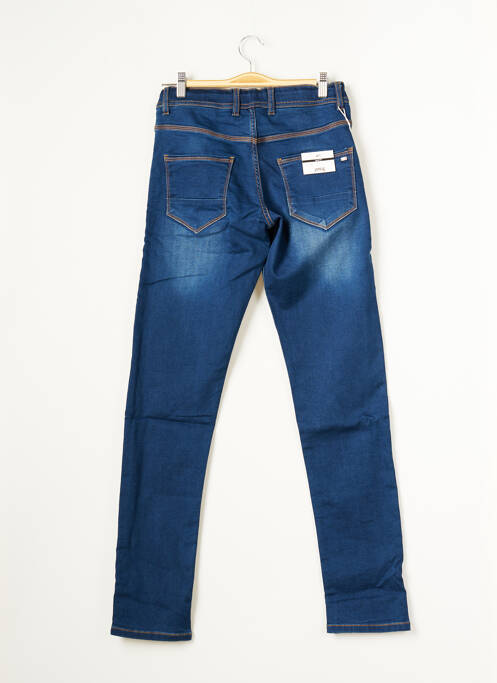 Blugi cu croială slim albastru VIRTUE bărbat